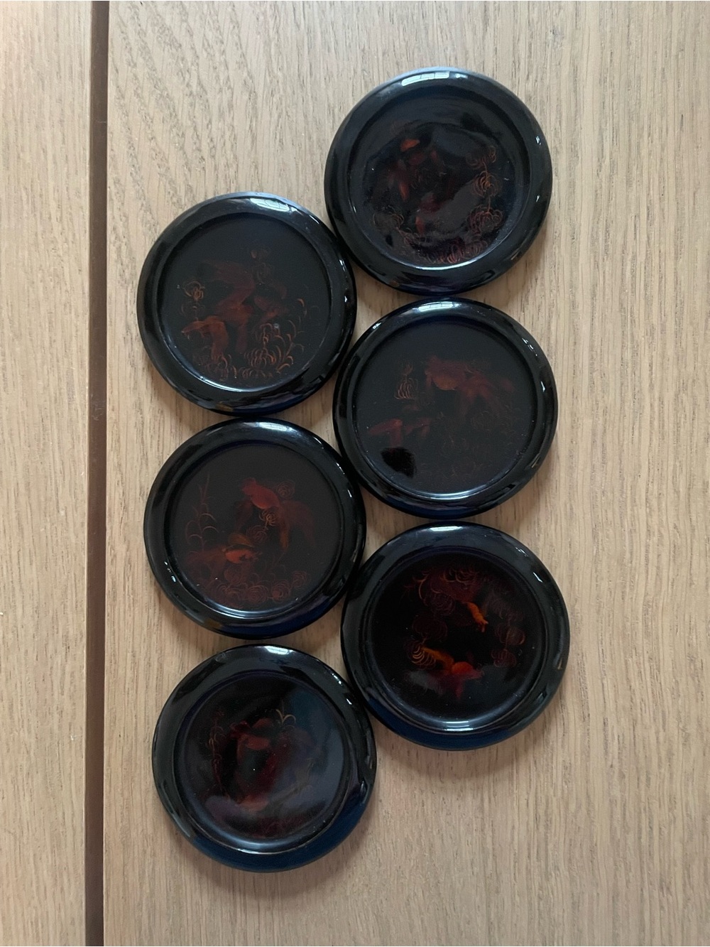 Resin coated coasters Vietnam